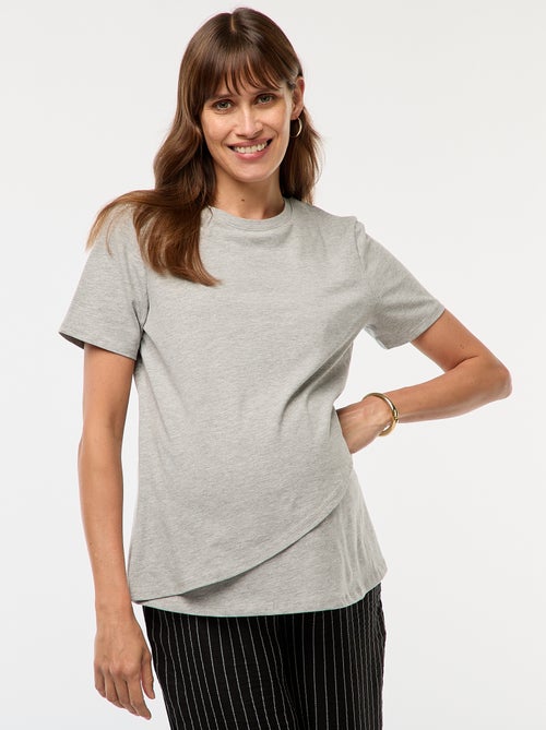 Basic borstvoedings-T-shirt - Kiabi