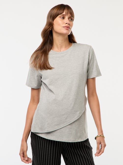 Basic borstvoedings-T-shirt - Kiabi