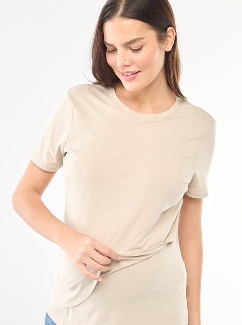 Basic borstvoedings-T-shirt - Kiabi