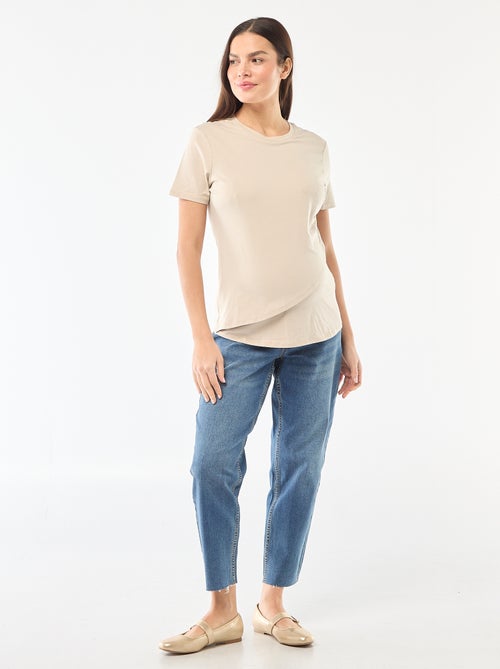 Basic borstvoedings-T-shirt - Kiabi