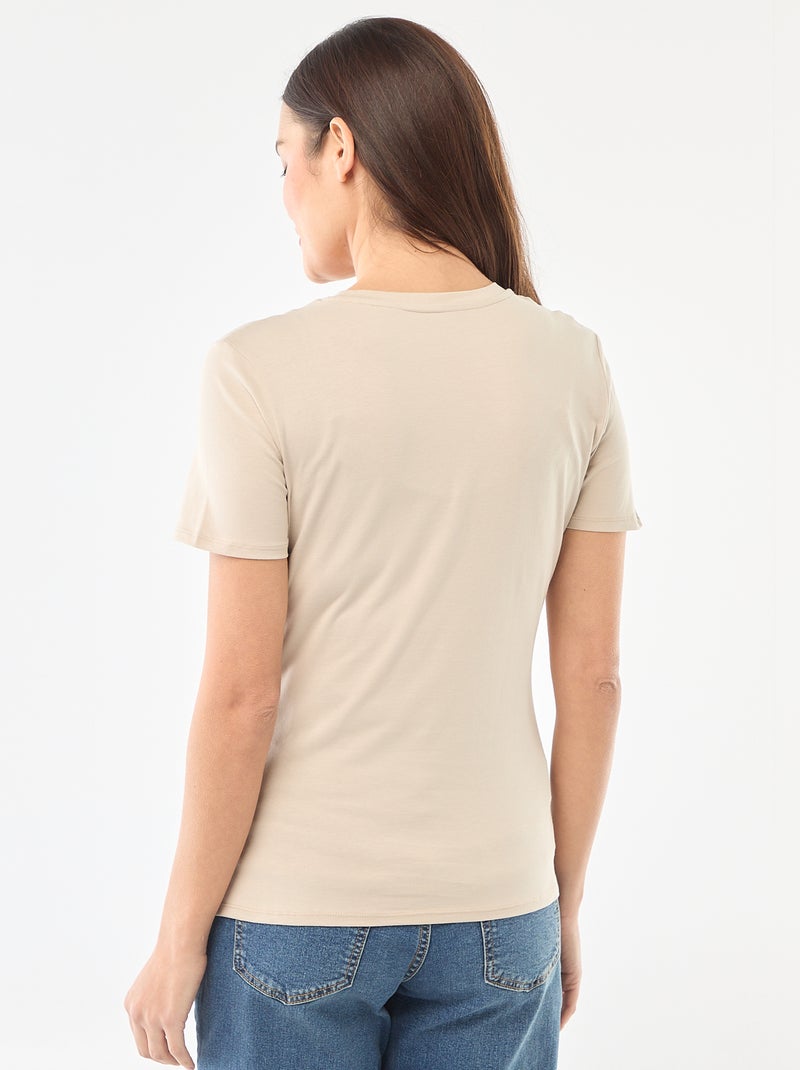Basic borstvoedings-T-shirt Grijs - Kiabi