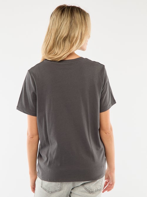 Basic borstvoedings-T-shirt met korte mouw - Kiabi Basic borstvoedings-T-shirt met korte mouw - Kiabi