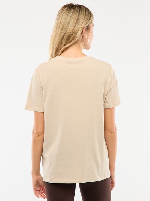 Basic borstvoedings-T-shirt met korte mouw - Kiabi Basic borstvoedings-T-shirt met korte mouw - Kiabi