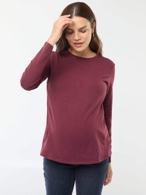 Basic borstvoedings-T-shirt - Kiabi