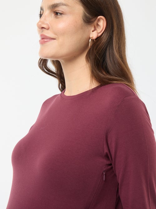 Basic borstvoedings-T-shirt - Kiabi