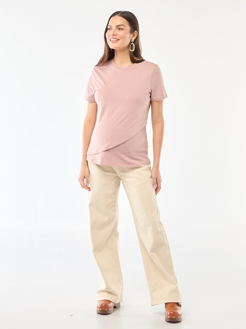 Basic borstvoedings-T-shirt - Kiabi