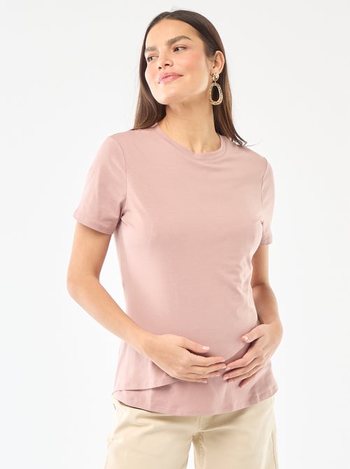 Basic borstvoedings-T-shirt - Kiabi