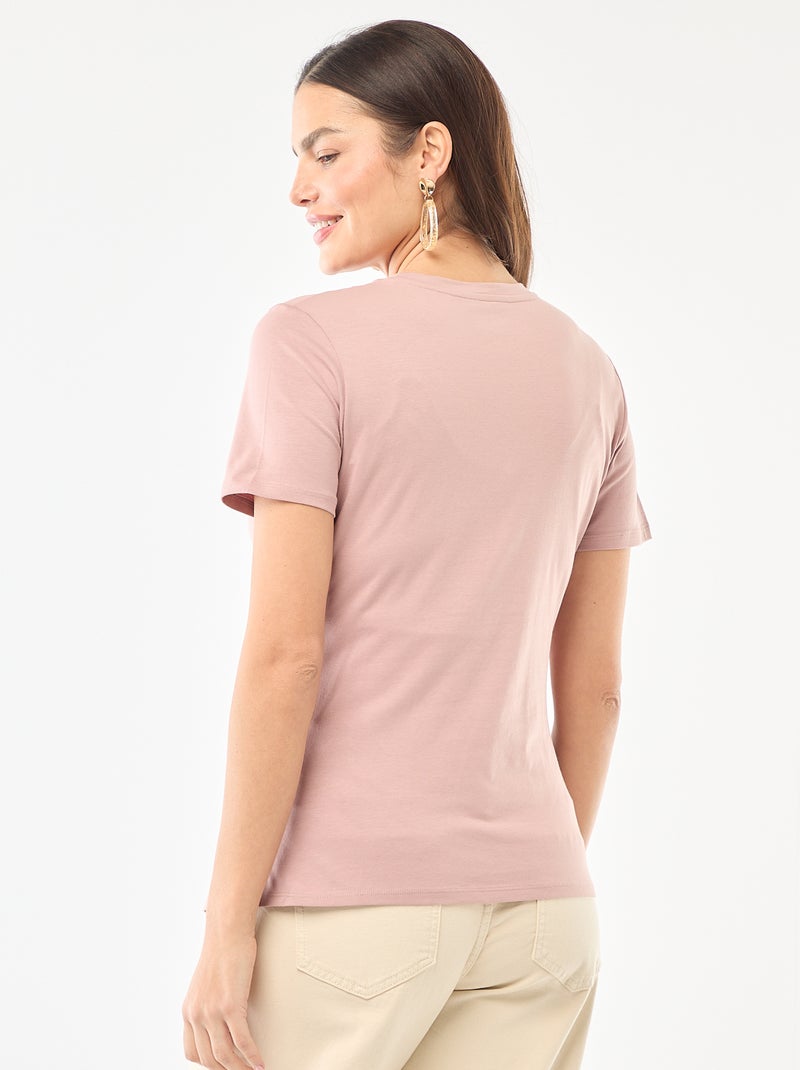 Basic borstvoedings-T-shirt Rose - Kiabi