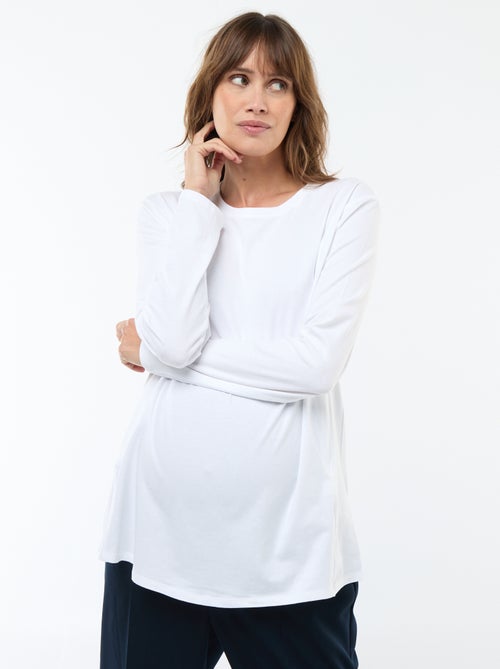 Basic borstvoedings-T-shirt - Kiabi Basic borstvoedings-T-shirt - Kiabi