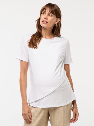 Basic borstvoedings-T-shirt