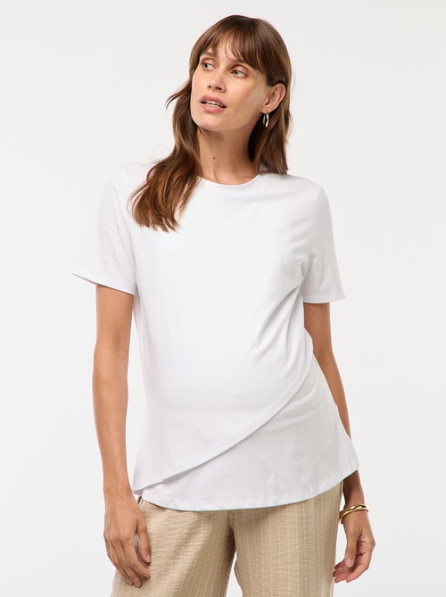 Basic borstvoedings-T-shirt - Kiabi