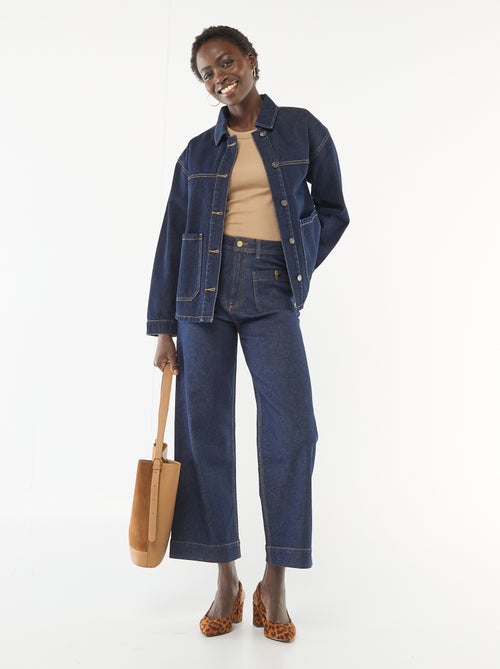 Basic cropped T-shirt - Kiabi