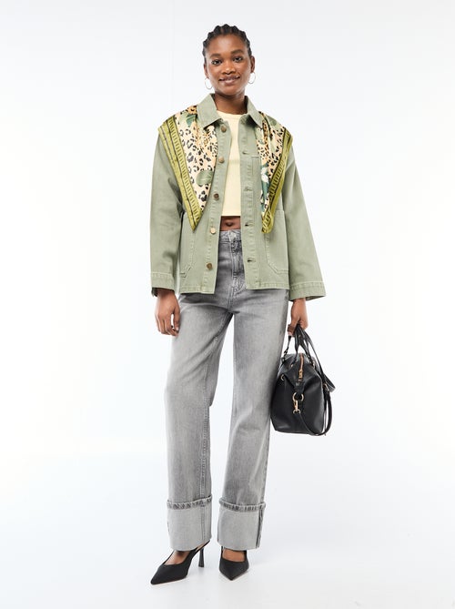 Basic cropped T-shirt - Kiabi