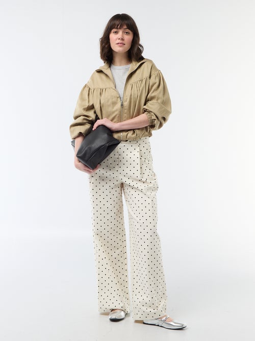 Basic cropped T-shirt - Kiabi