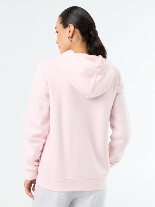 Basic hoodie met rits - Kiabi