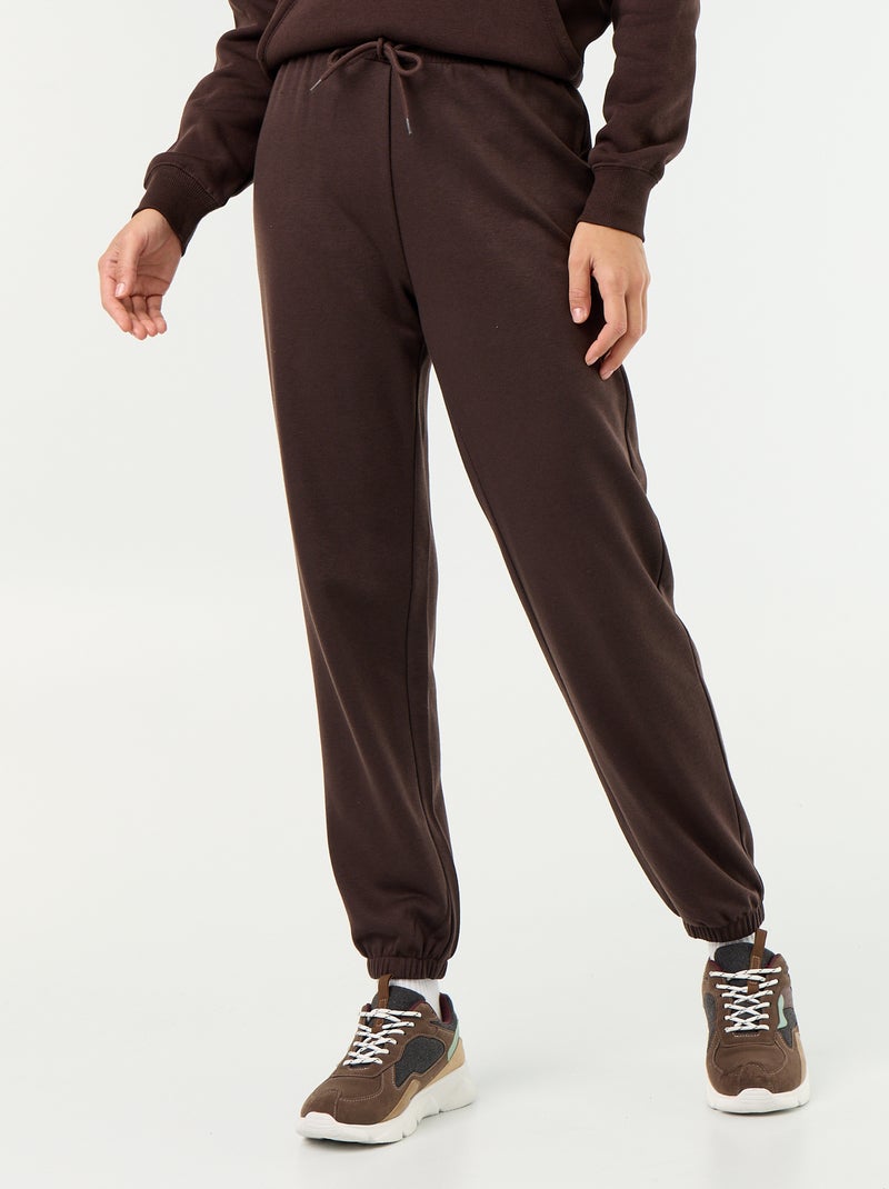 Basic joggingbroek Bruin - Kiabi