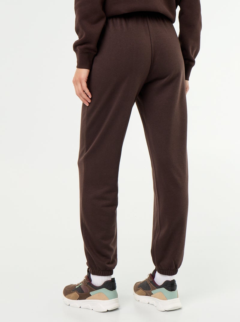 Basic joggingbroek Bruin - Kiabi