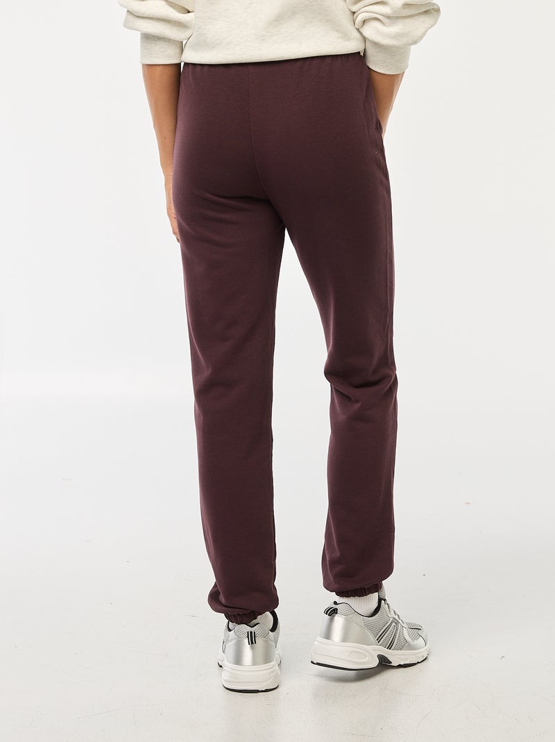 Basic joggingbroek Paars - Kiabi