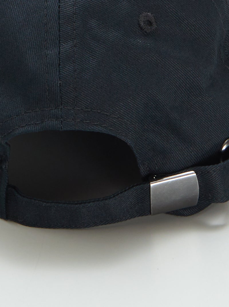 Basic pet in baseballstijl ZWART - Kiabi