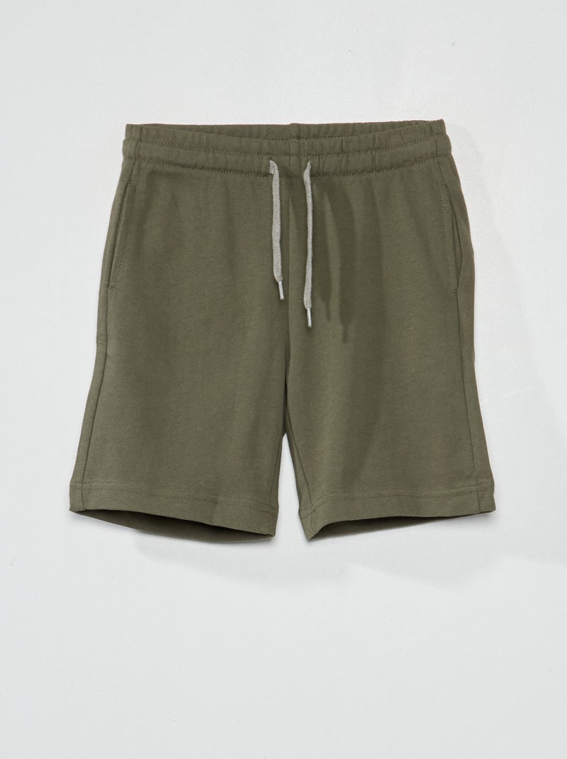 Basic short donkergroen - Kiabi