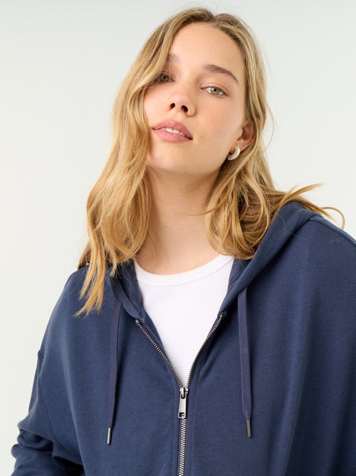 Basic sweater van lichte French Terry - Kiabi Basic sweater van lichte French Terry - Kiabi