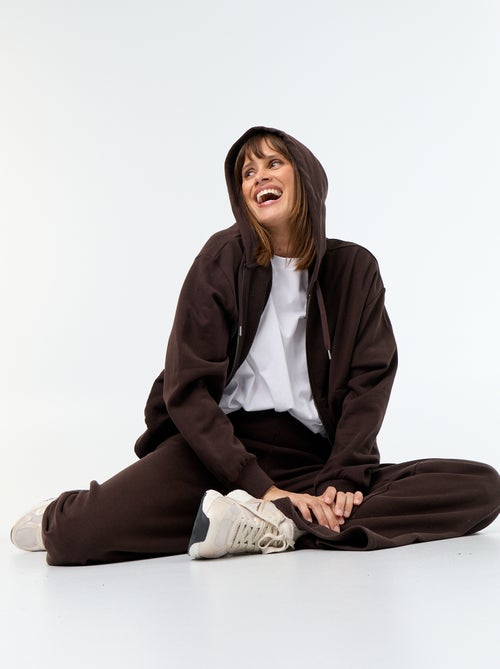 Basic sweater van lichte French Terry - Kiabi