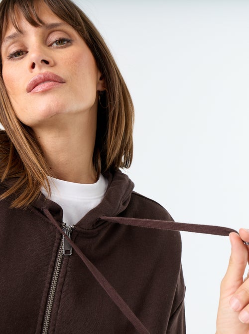 Basic sweater van lichte French Terry - Kiabi