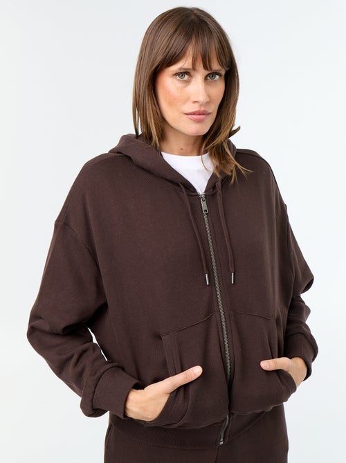 Basic sweater van lichte French Terry - Kiabi