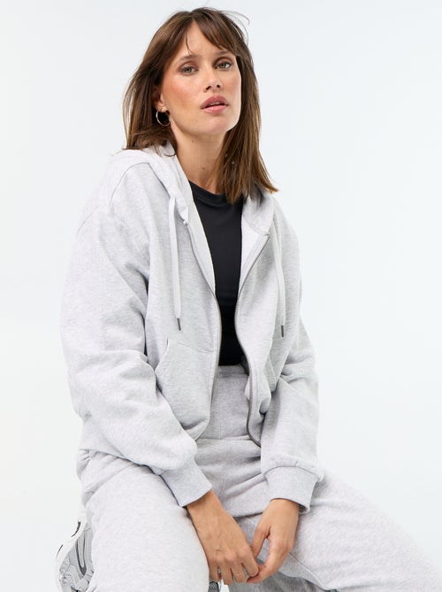 Basic sweater van lichte French Terry - Kiabi