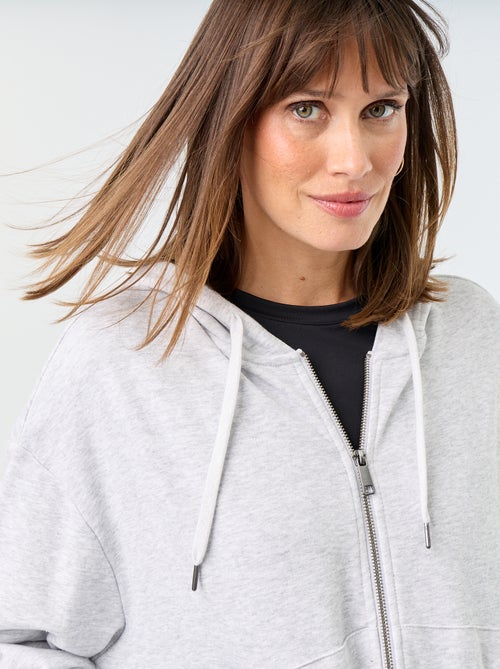 Basic sweater van lichte French Terry - Kiabi
