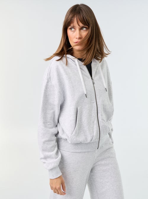 Basic sweater van lichte French Terry - Kiabi