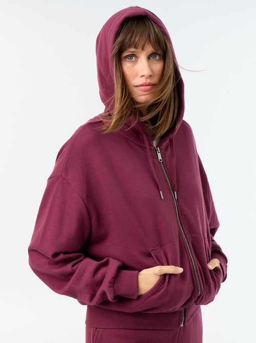 Basic sweater van lichte French Terry - Kiabi