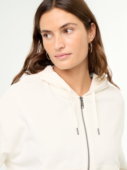 Basic sweater van lichte French Terry - Kiabi Basic sweater van lichte French Terry - Kiabi