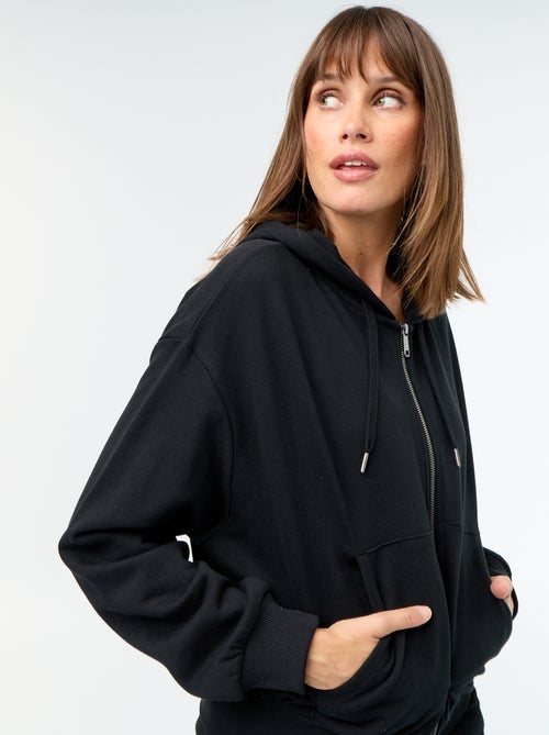Basic sweater van lichte French Terry - Kiabi