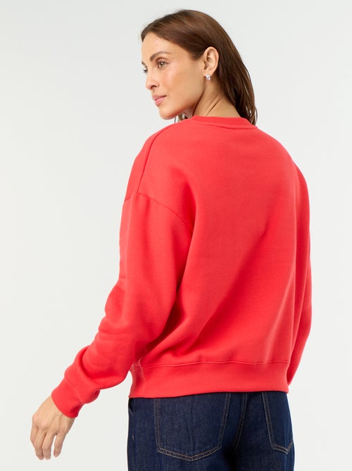 Basic sweater van molleton - Kiabi Basic sweater van molleton - Kiabi