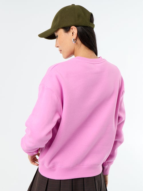 Basic sweater van molleton - Kiabi Basic sweater van molleton - Kiabi