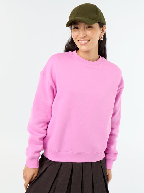Basic sweater van molleton - Kiabi Basic sweater van molleton - Kiabi