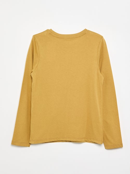 Basic T-shirt met lange mouw - Kiabi