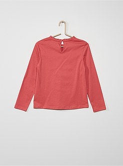 Basic T-shirt met lange mouwen 'Ecodesign' - Kiabi