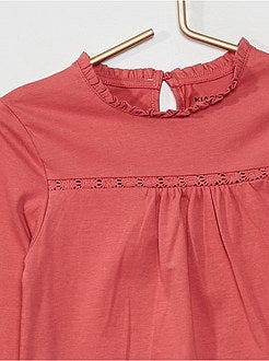 Basic T-shirt met lange mouwen 'Ecodesign' - Kiabi