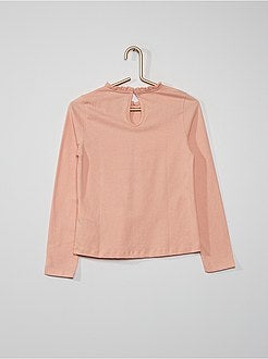 Basic T-shirt met lange mouwen 'Ecodesign' - Kiabi