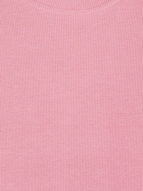 Basic T-shirt van ribstof - Kiabi