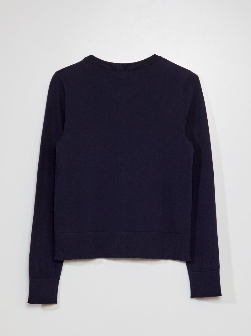 Basic vest - makkelijk aan te trekken collectie BLAUW - Kiabi