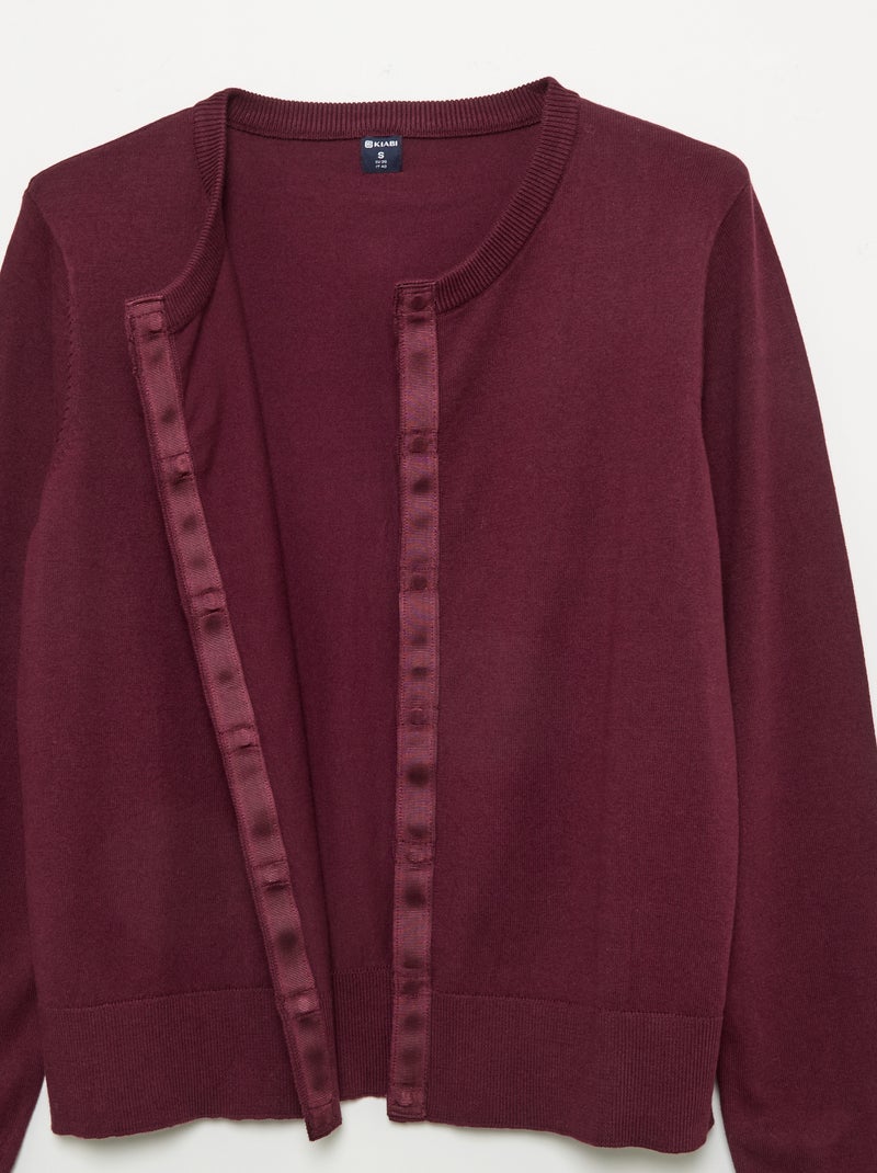 Basic vest - Makkelijk aan te trekken Rose - Kiabi