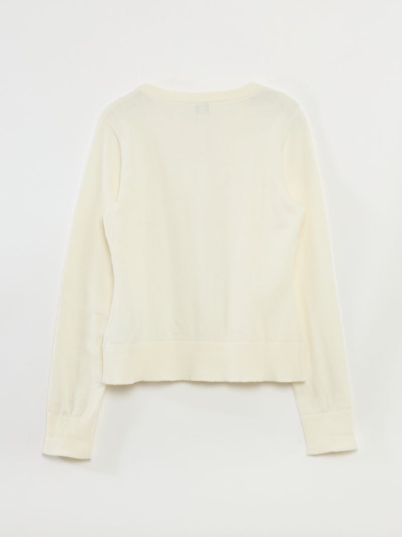 Basic vestje - So Easy Wit - Kiabi