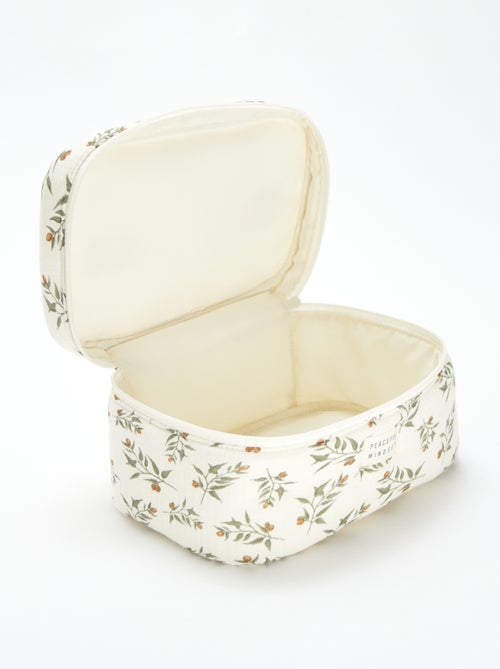 Beautycase van luchtig katoen - Kiabi