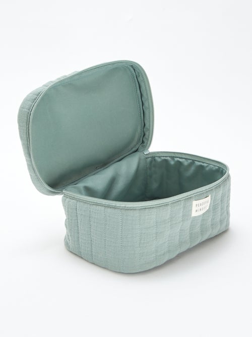 Beautycase van luchtig katoen - Kiabi