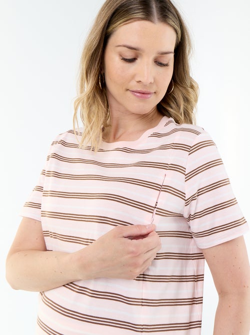 Bedrukt borstvoedingst-shirt - Kiabi
