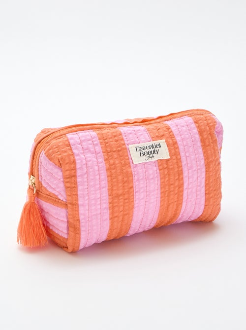 Bedrukt etui met rits - Kiabi