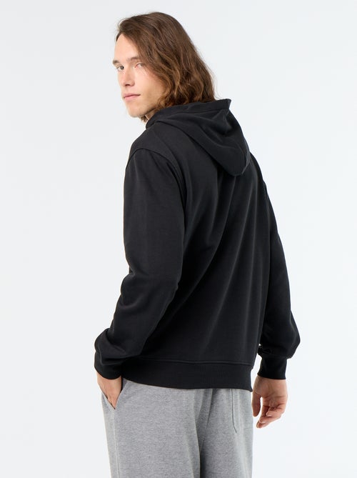 Bedrukt molton sweatshirt met capuchon - Kiabi